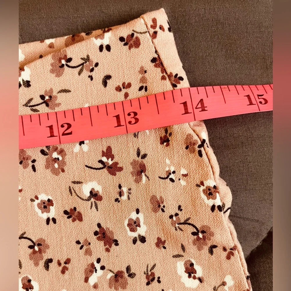 NWOT Women's JULES & LEOPOLD Millennium Pink Floral Ankle Length Pants. Size: S - Picture 6 of 8
